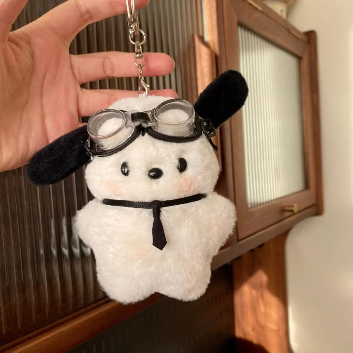 Llavero de perro kawaii 